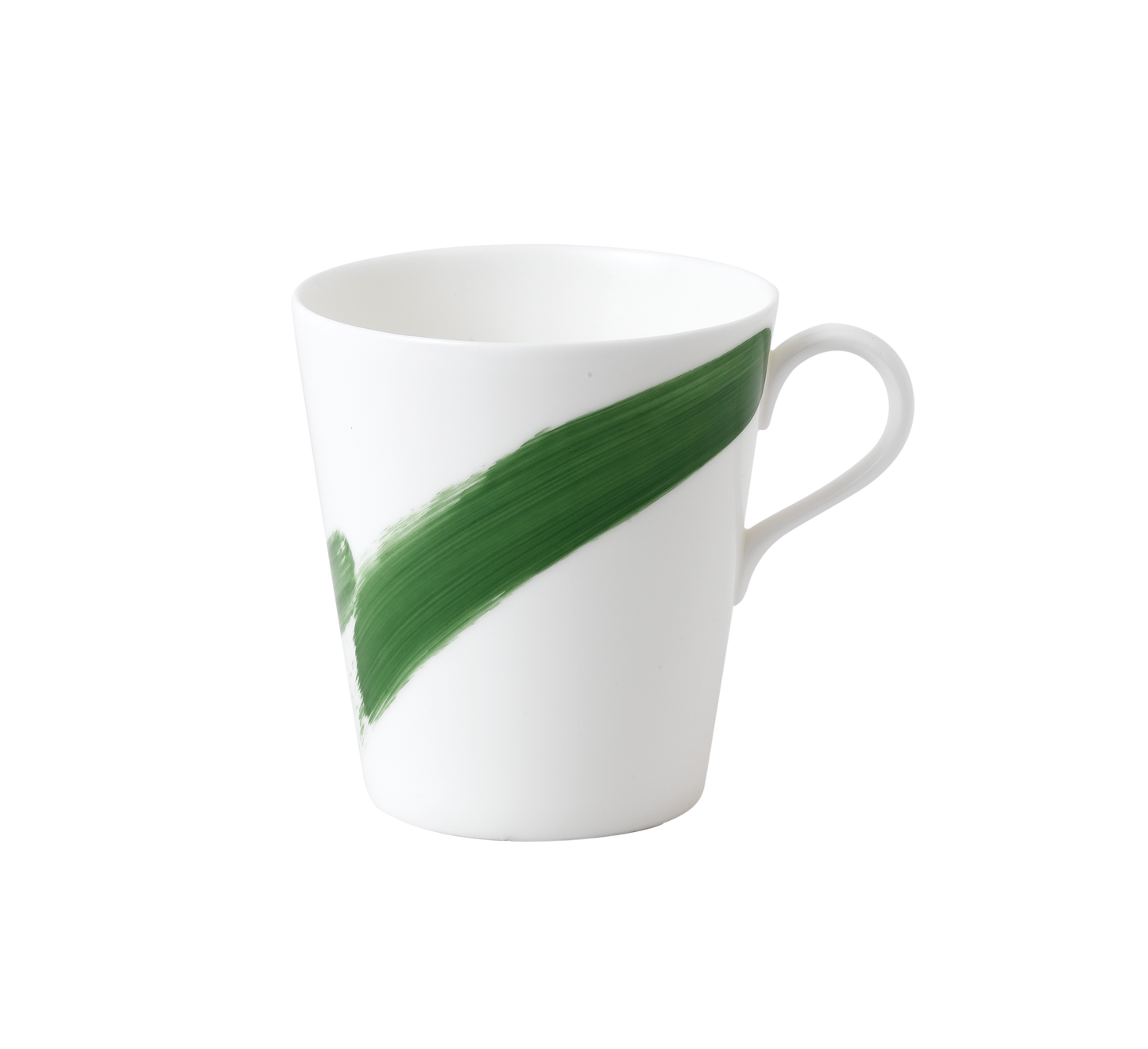 BRUSHSTROKE GREEN DRINKWARE