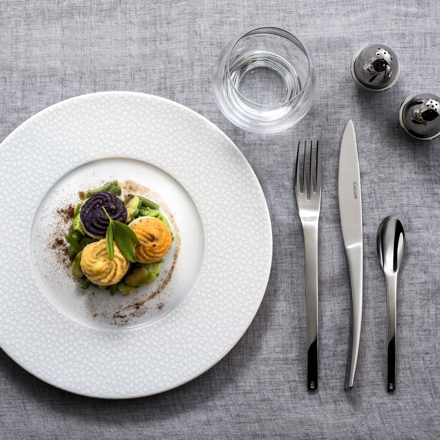 Neuvieme Art Stainless Steel - 5 Piece Place Setting