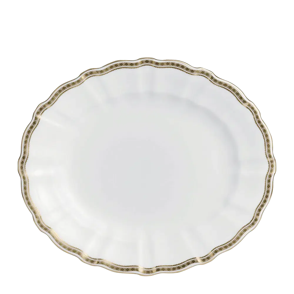 CARLTON GOLD LARGE OVAL PLATTER