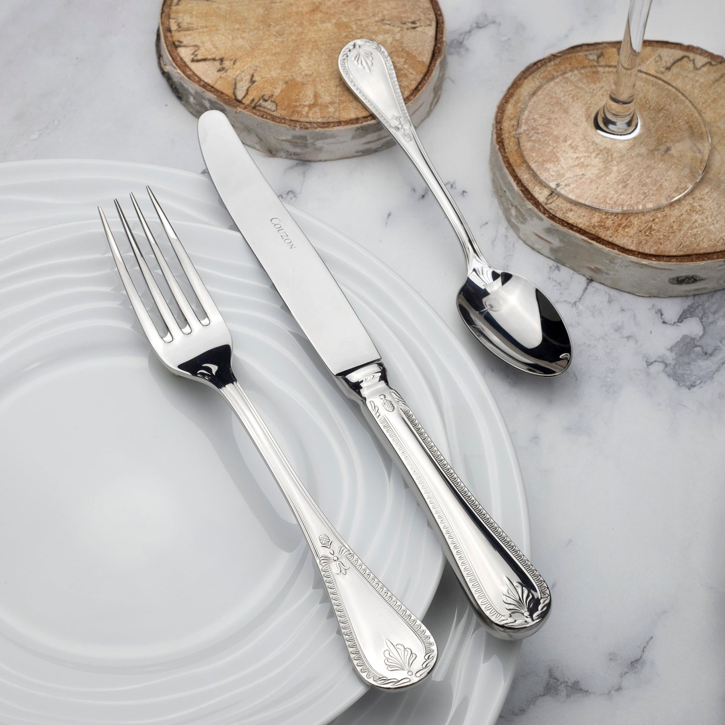 Consul Silver Plate - 5 Piece Place Setting