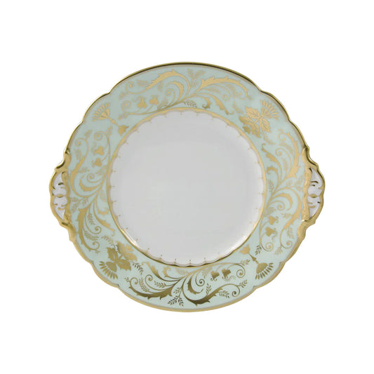 Darley Abbey Mint Green - Cake Plate