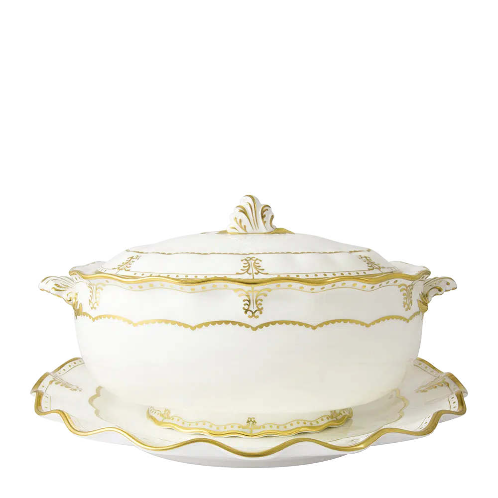 Elizabeth Gold - Soup Tureen & Stand