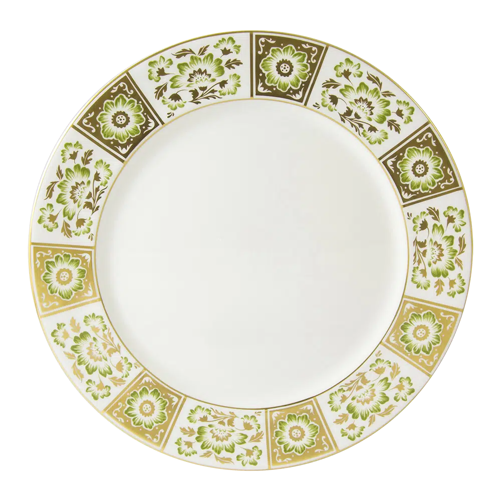 Derby Panel Green Dinnerware