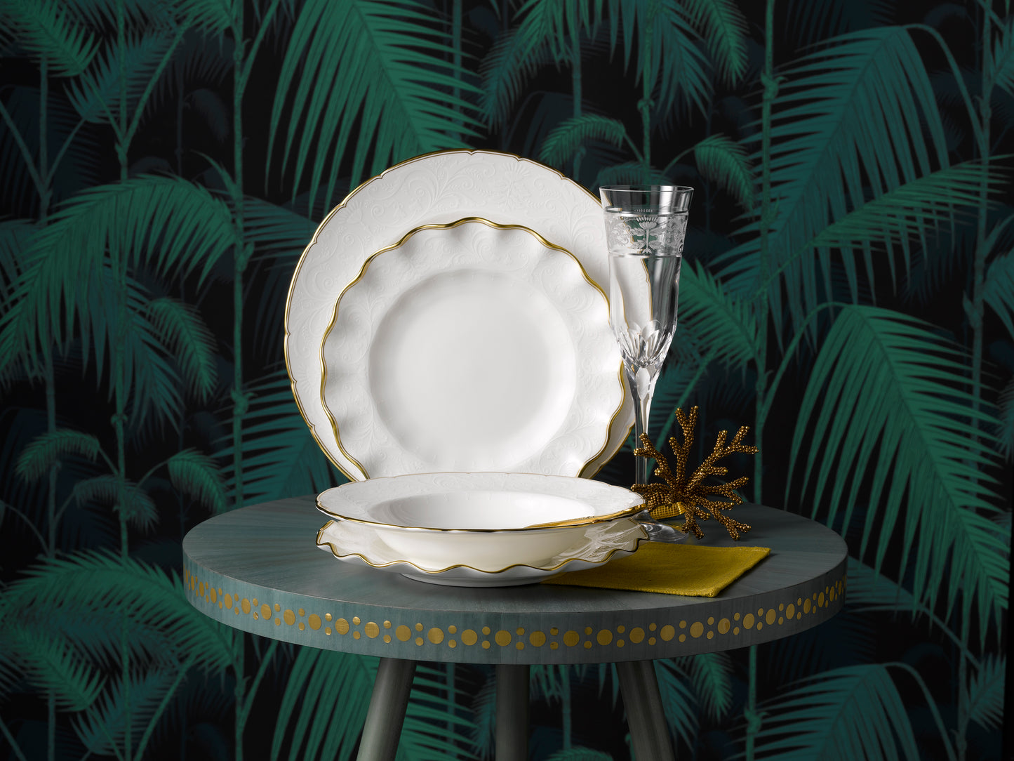 Darley Abbey Gold - Bread & Butter Plate