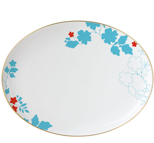Emperor's Garden Oval Platters, Coupe