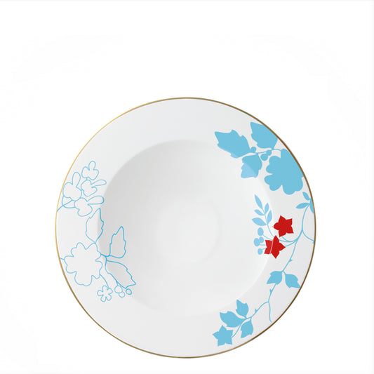 Emperor's Garden Pasta Bowl, Cylindrical