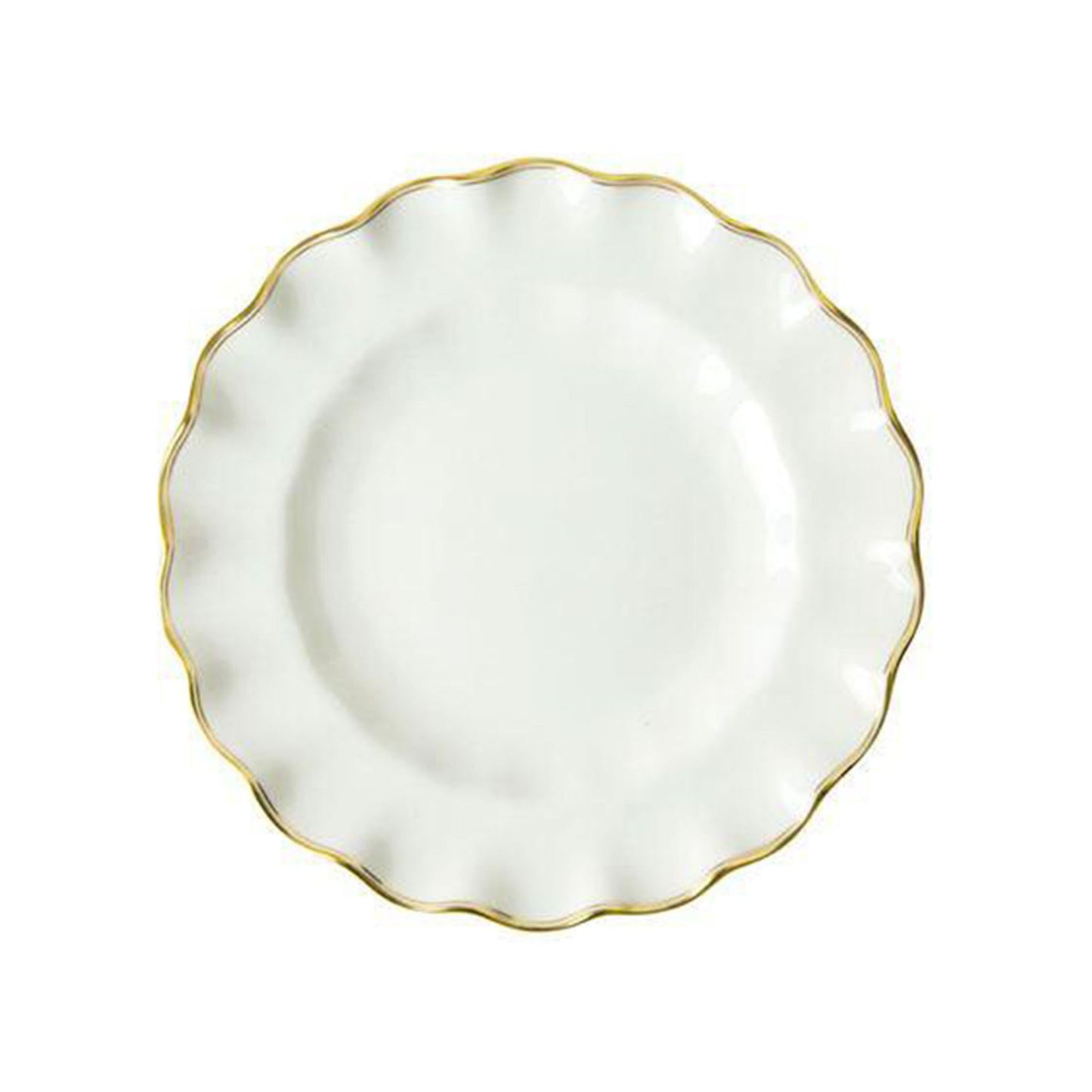 CHELSEA DUET FLUTED DESSERT PLATE