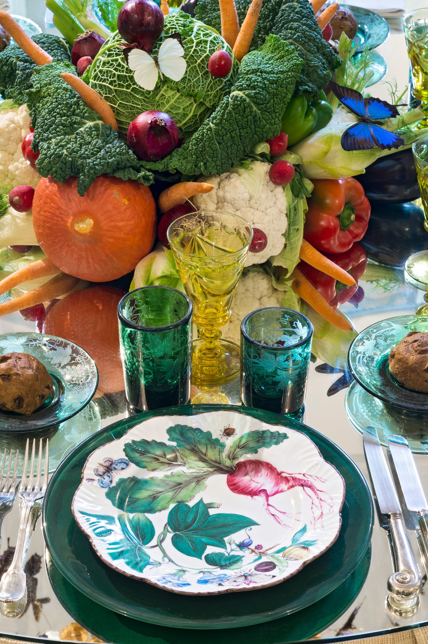 Feuillage Dinner Plates