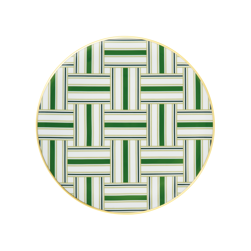 Heritage Green Buffet Plate