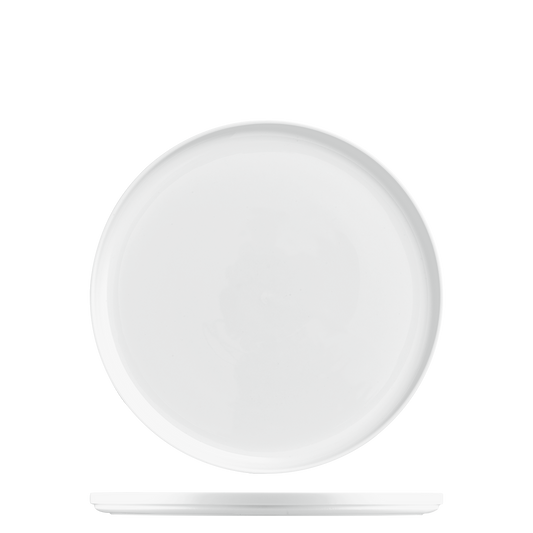 Datum White Appetizer Plate