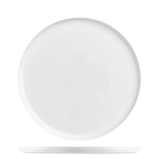 Datum Satin White Dinner Plate