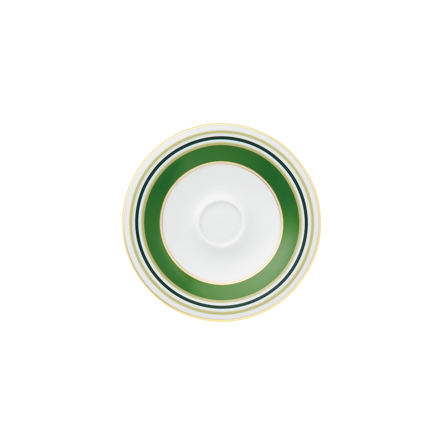 Heritage Green Saucer For Espresso Cup