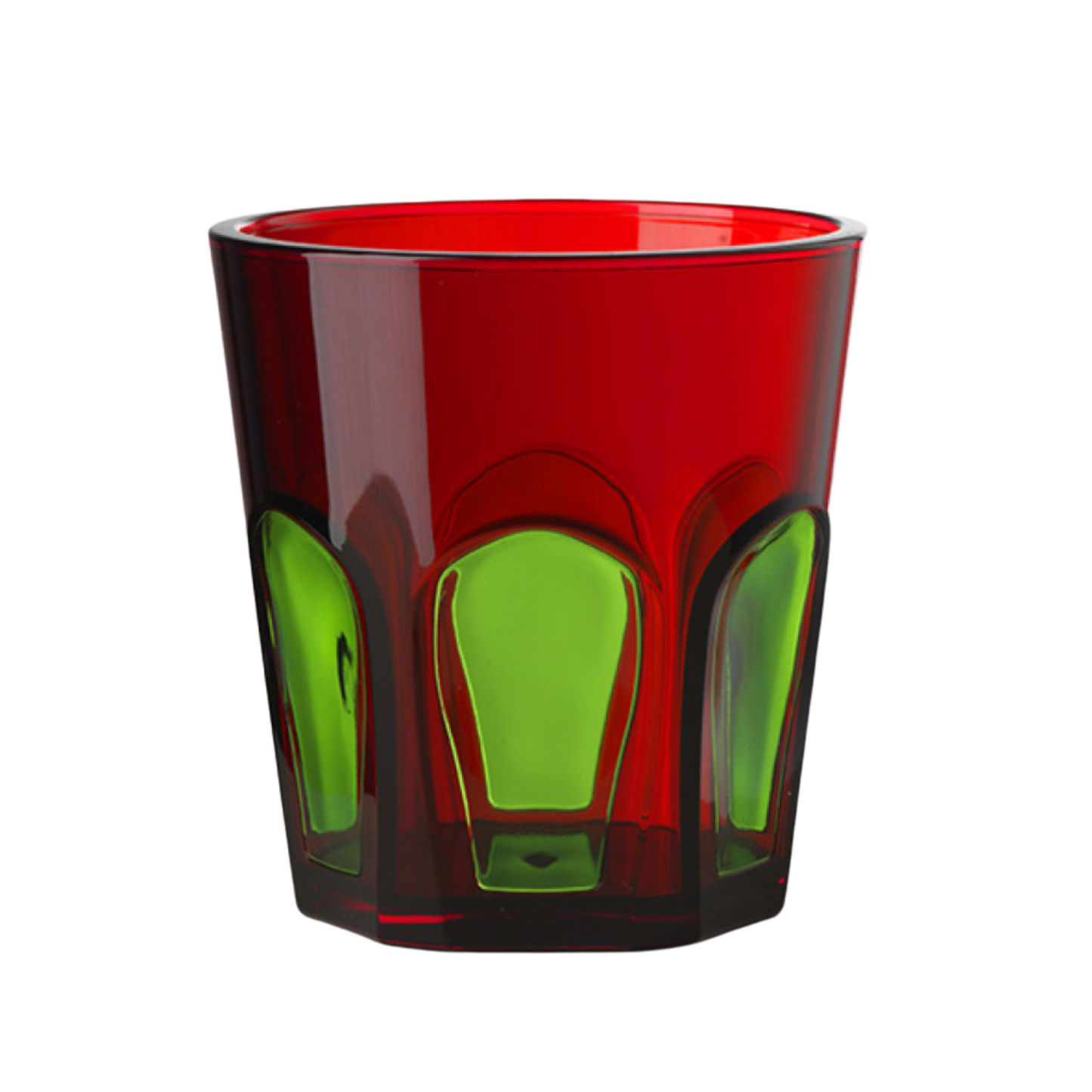 Gulli Acrylic Tumbler, Red/Green