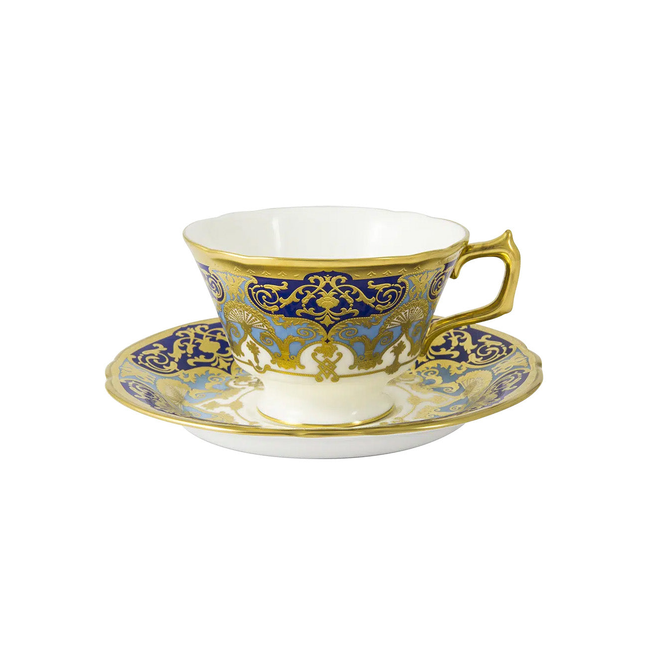 Heritage Cobalt & Dark Blue - Tea Cup & Saucer