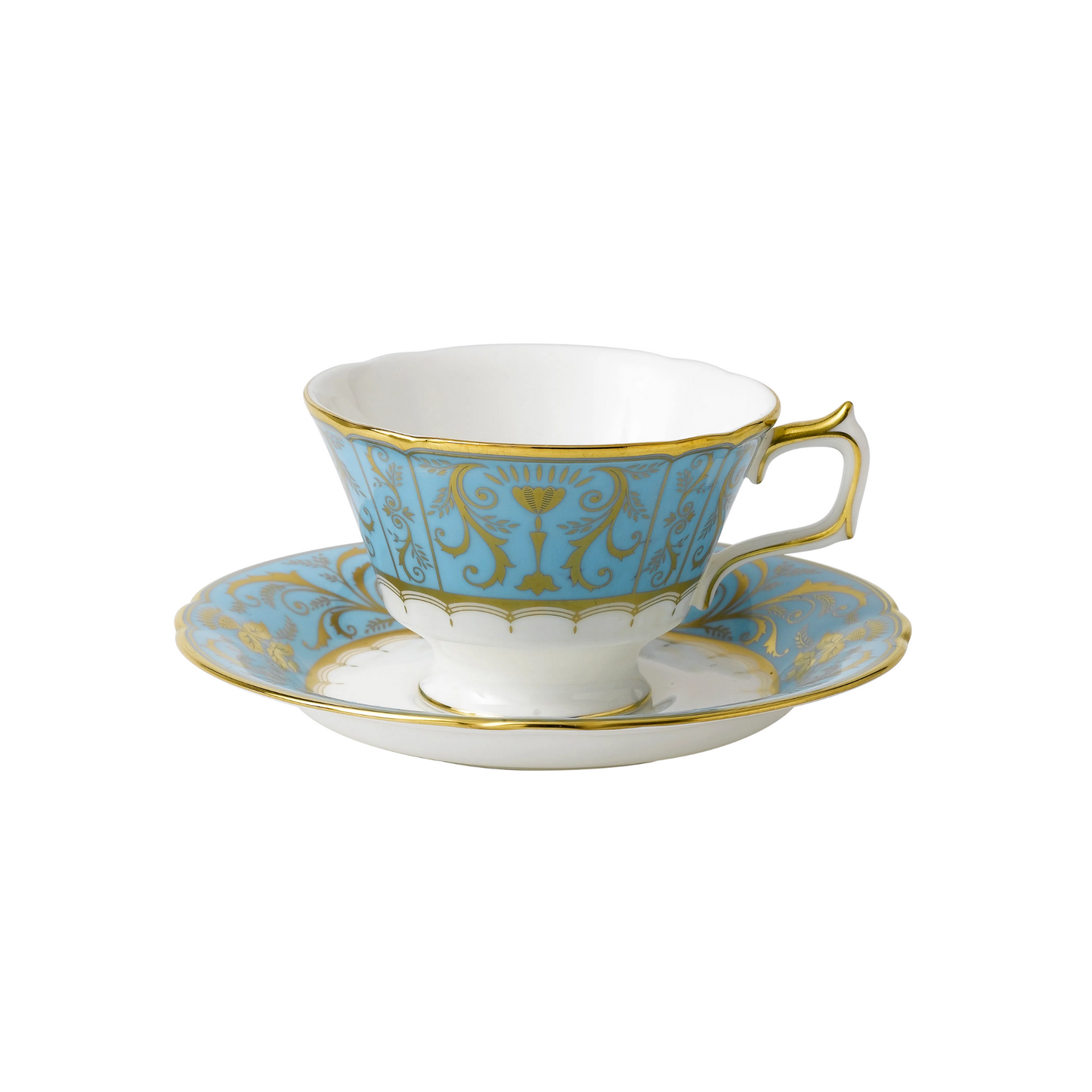 Harlequin Tea Cup & Saucer