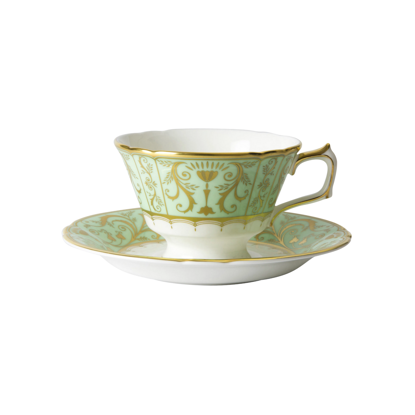 Harlequin Tea Cup & Saucer