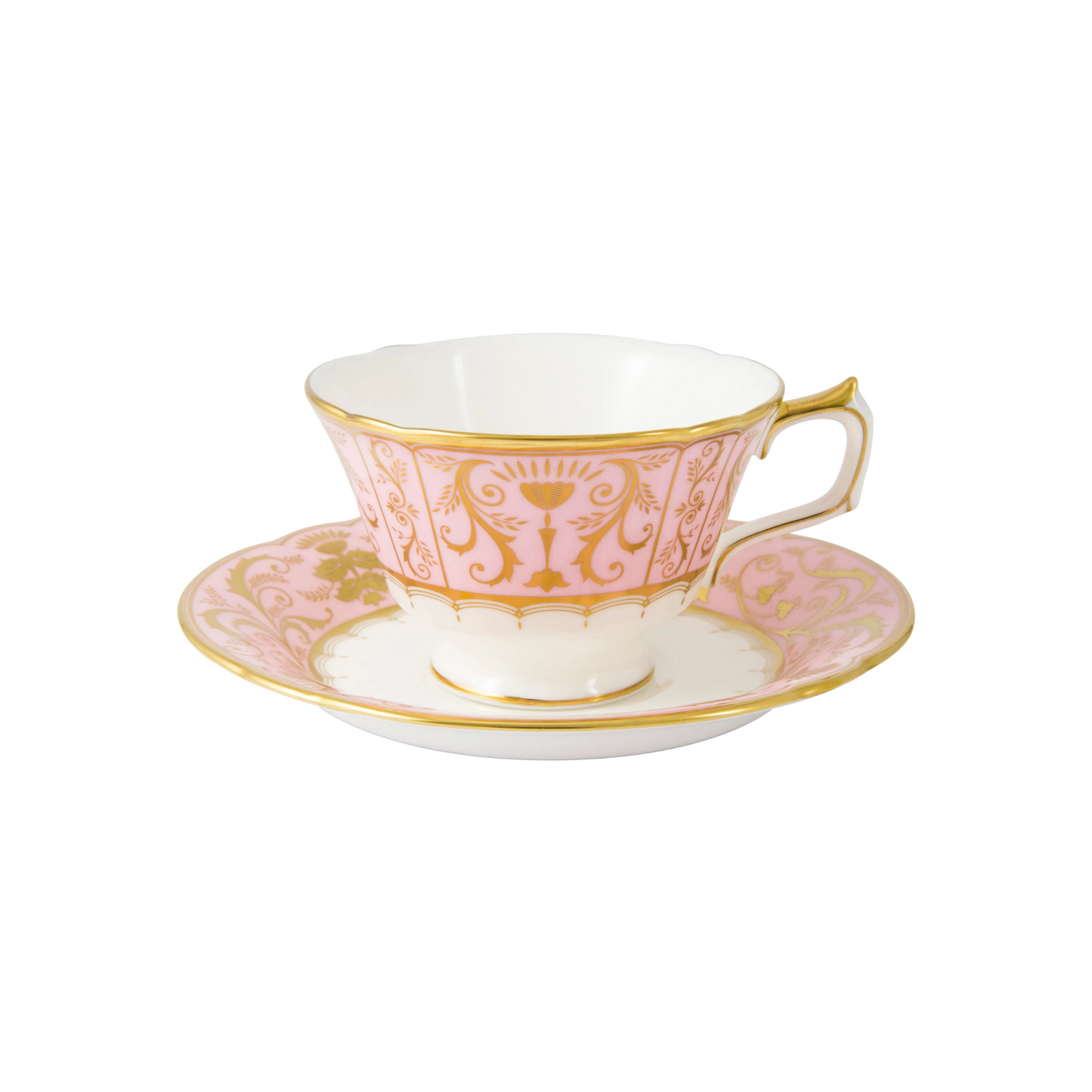 Harlequin Tea Cup & Saucer