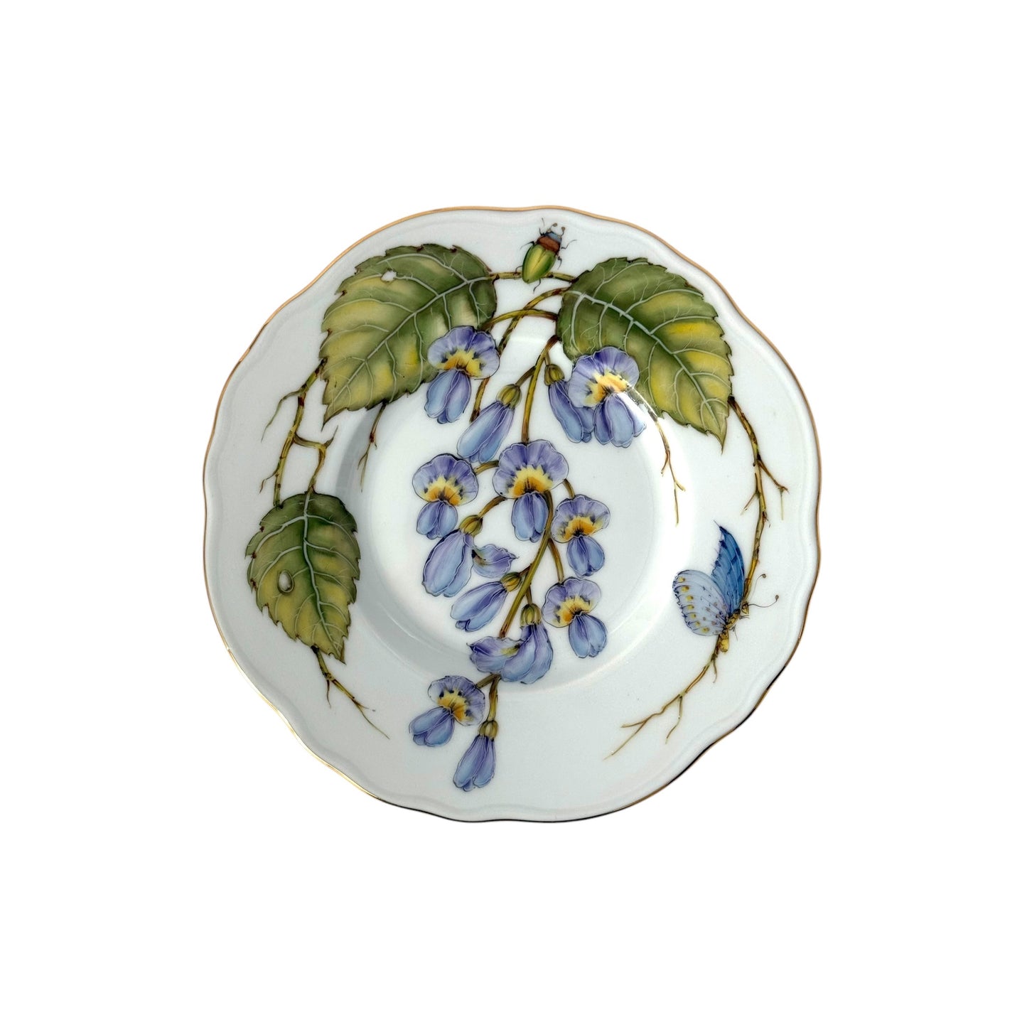 Rhapsody of Colors Hand Painted Bread & Butter Plates