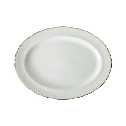 Darley Abbey Gold - Oval Platter