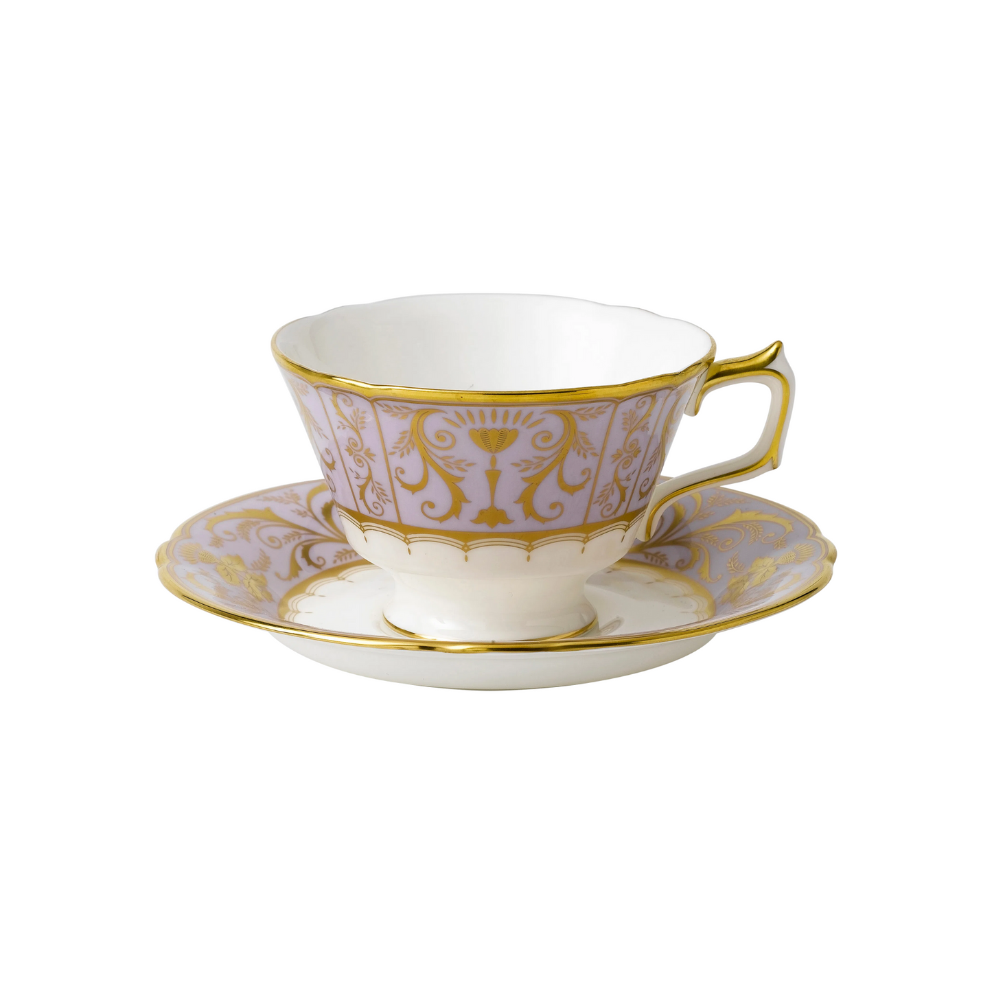 Harlequin Tea Cup & Saucer