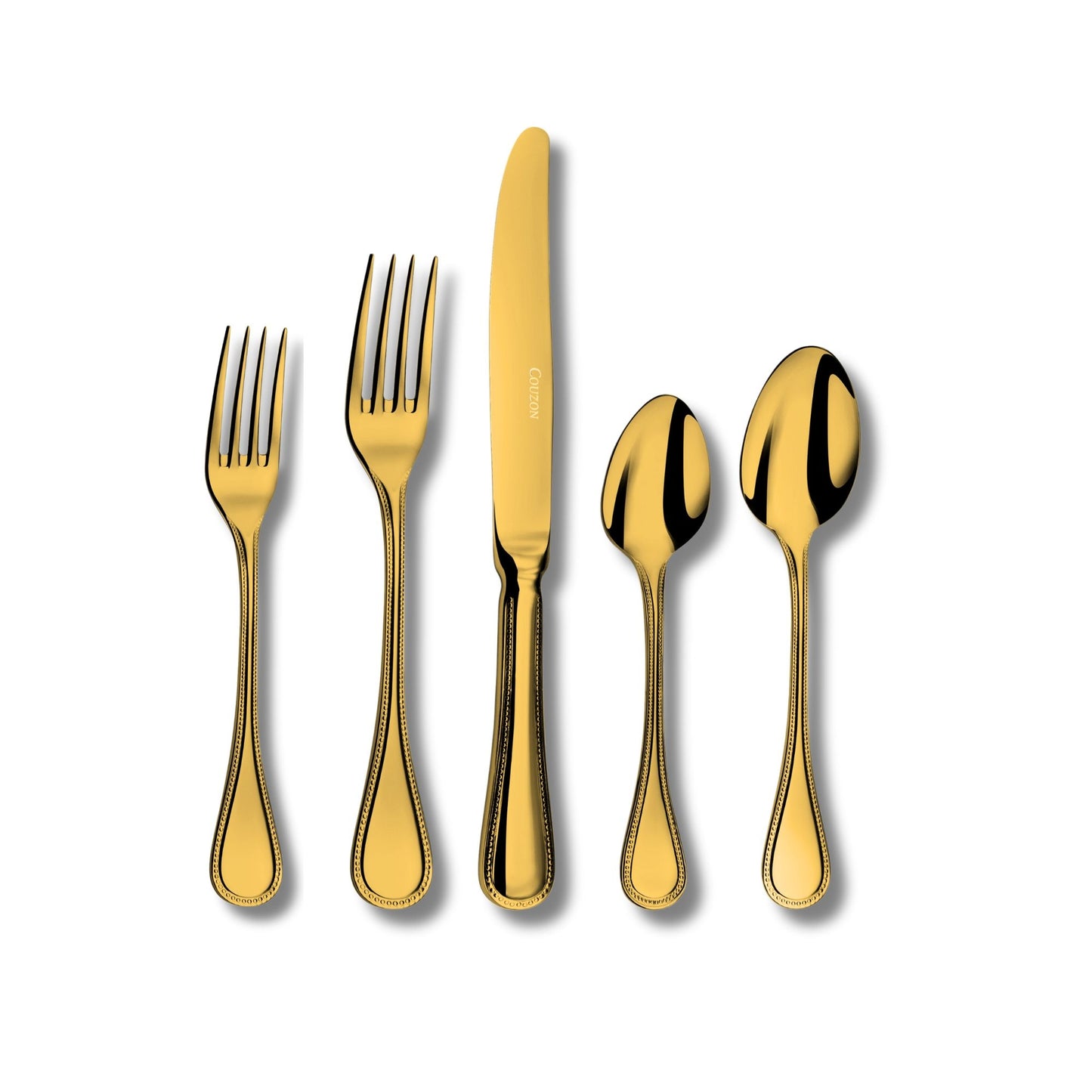Le Perle PVD Finish - 5 Piece Place Setting