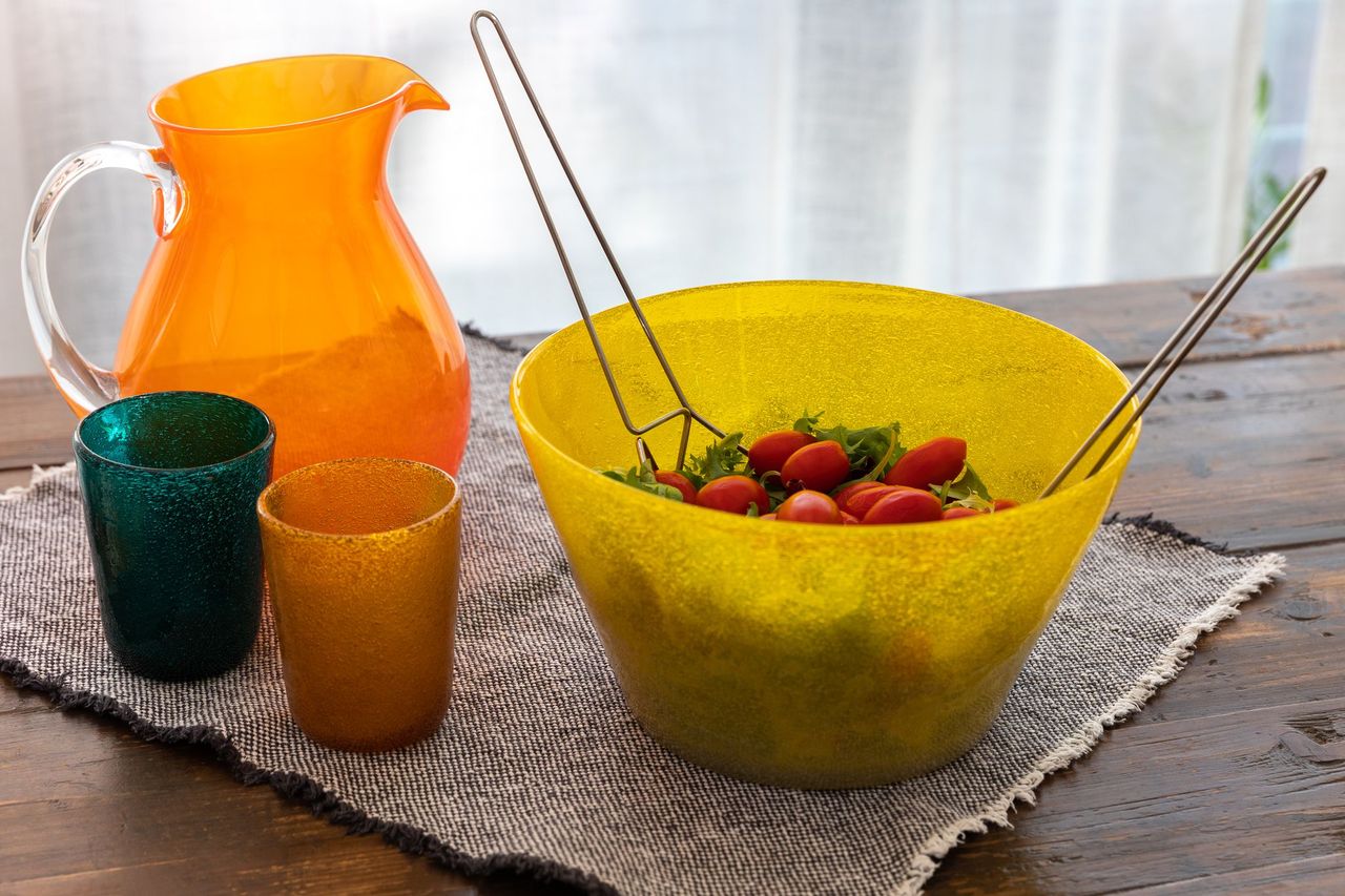 ORIGINALE GLASS SERVING BOWL