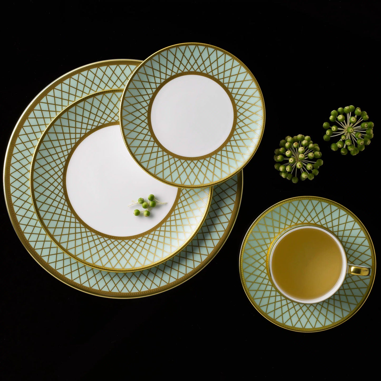 Majestic Mint Green - Dinner Plate