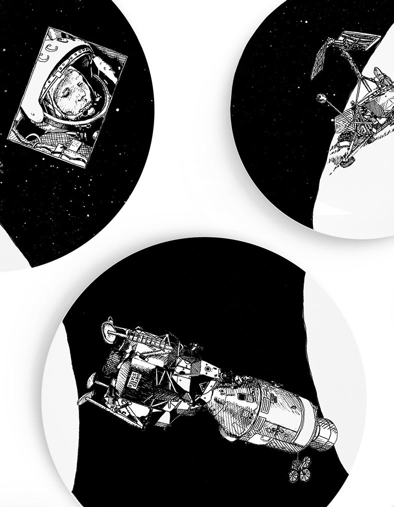WALL PLATES - THE SPACE ODYSSEY