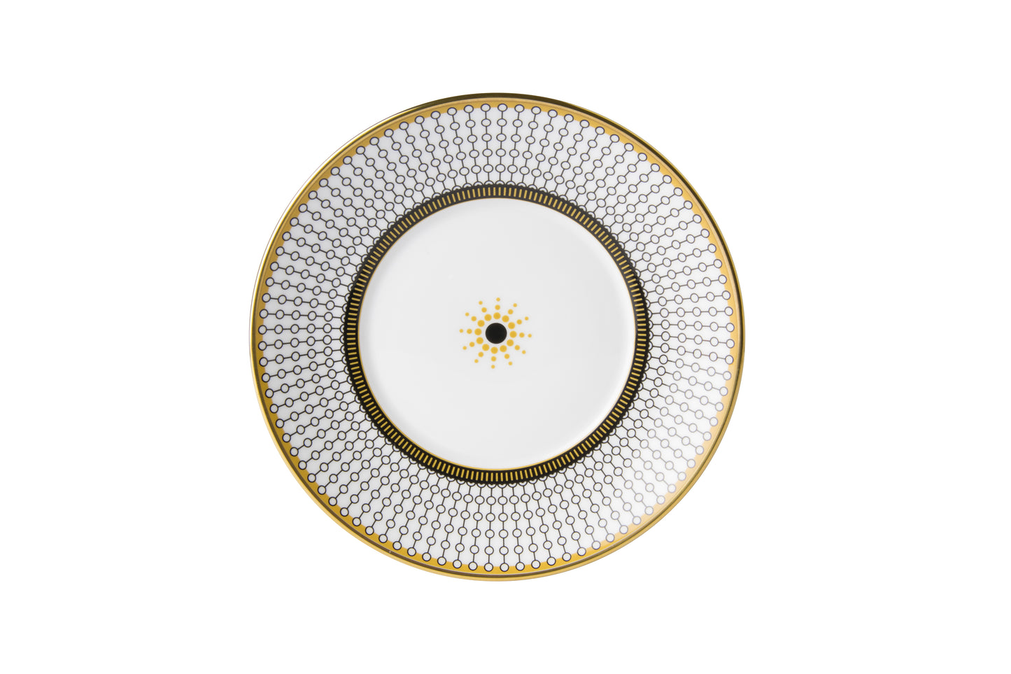 Oscillate Onyx Tea Cup & Saucer