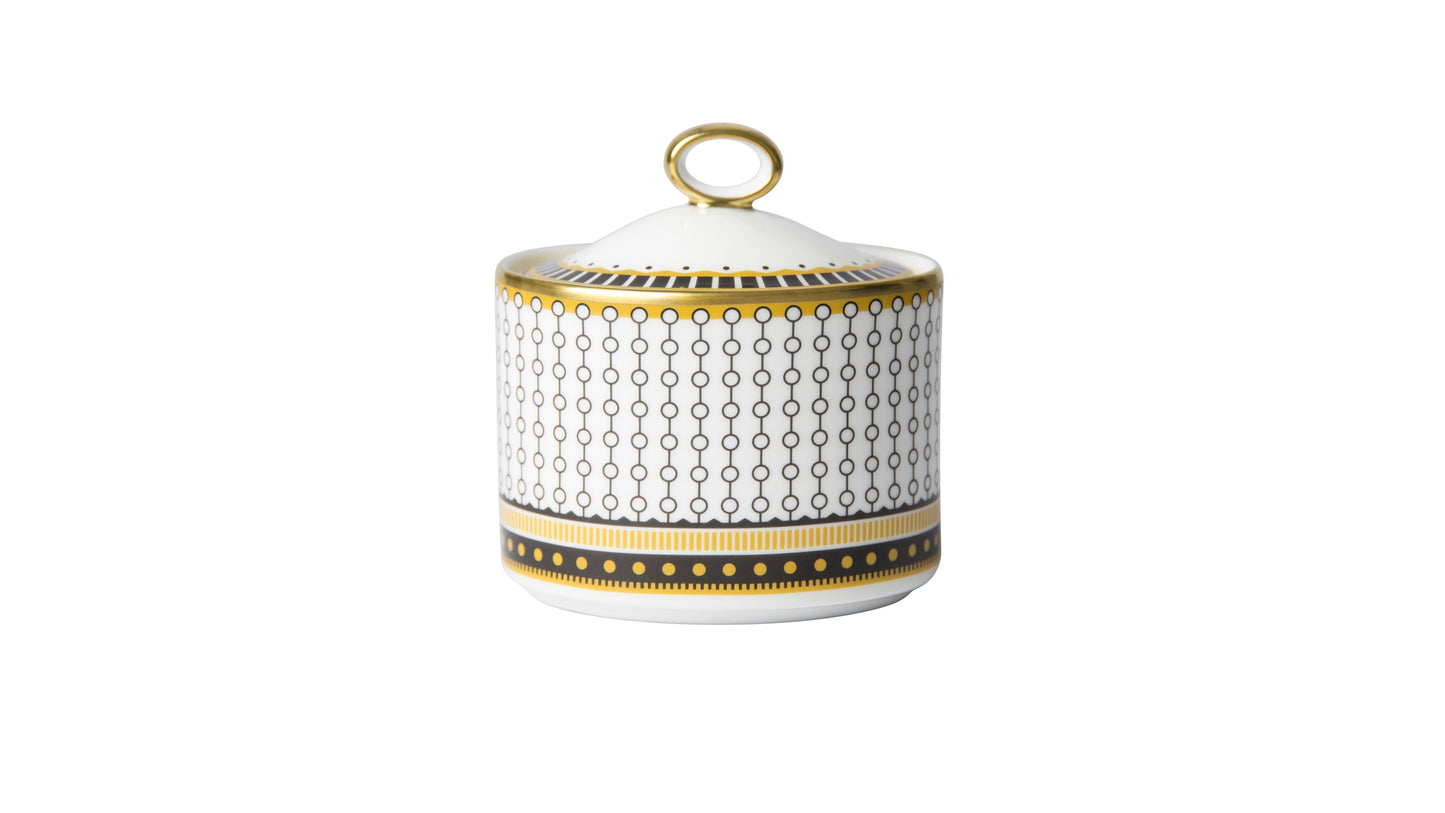 Oscillate Onyx Covered Sugar Bowl