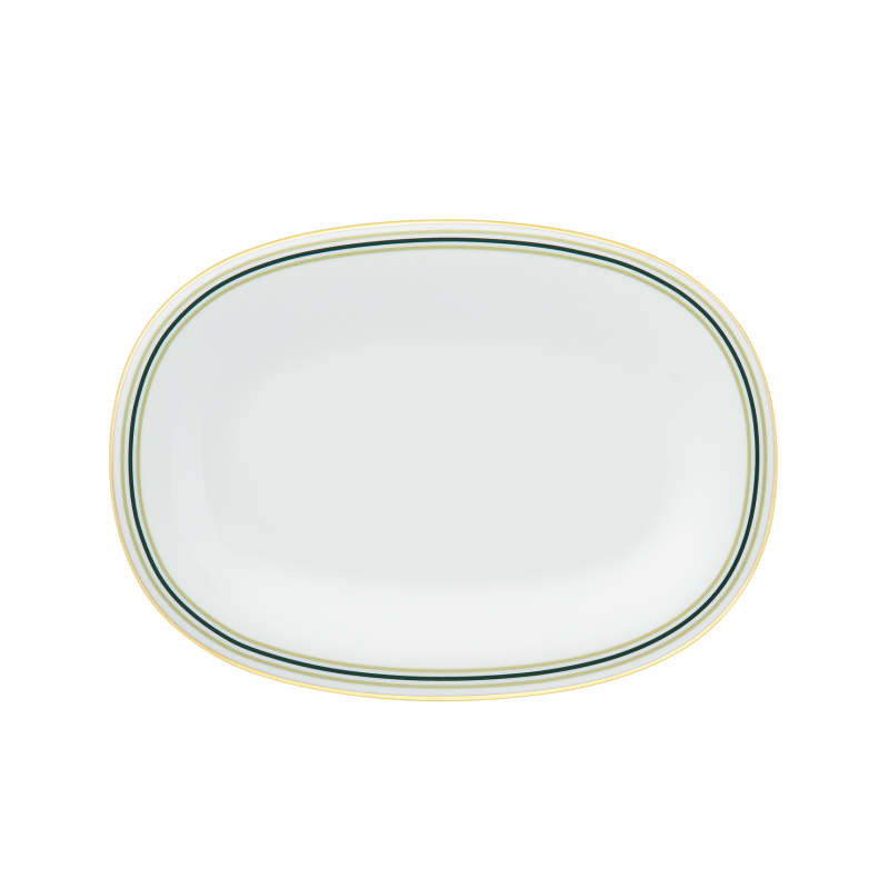 Heritage Green Oval Platters