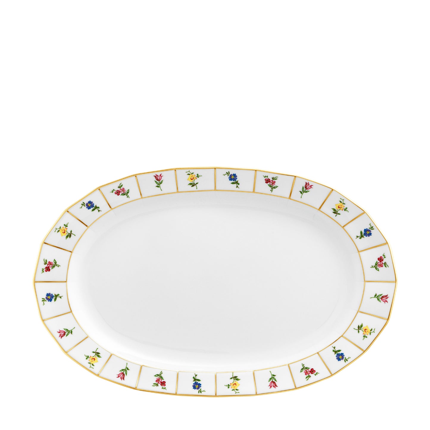 Mille Fleurs Oval Platter