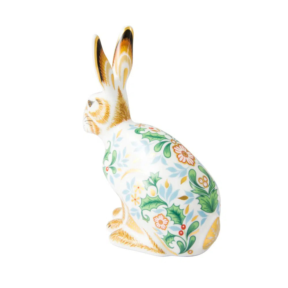 Winter Hare Figurine/Paper Weight