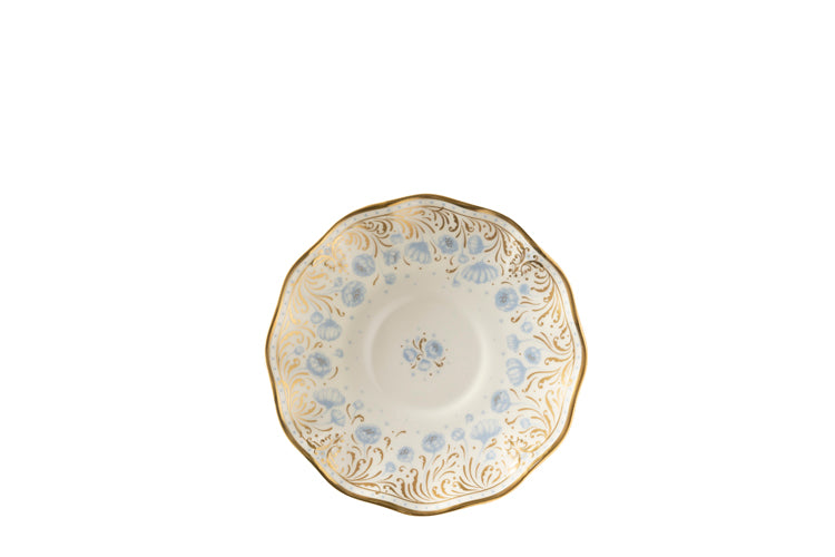 Royal Peony Blue - Tea Cup & Saucer