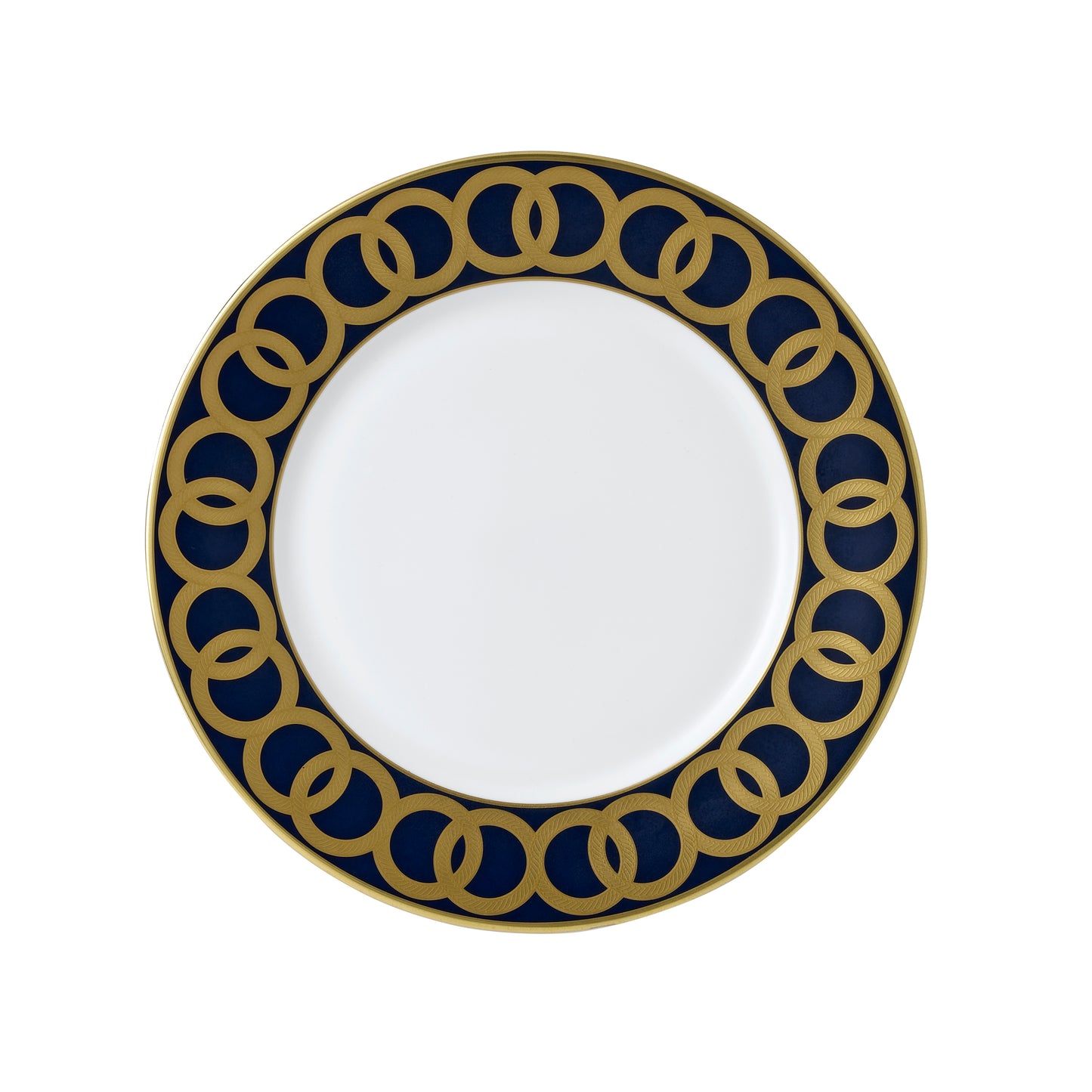 Riviera Dream Navy Blue Dinner Plate