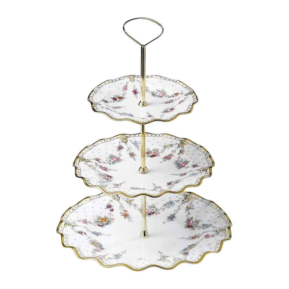 ROYAL ANTOINETTE 3 TIER CAKE STAND
