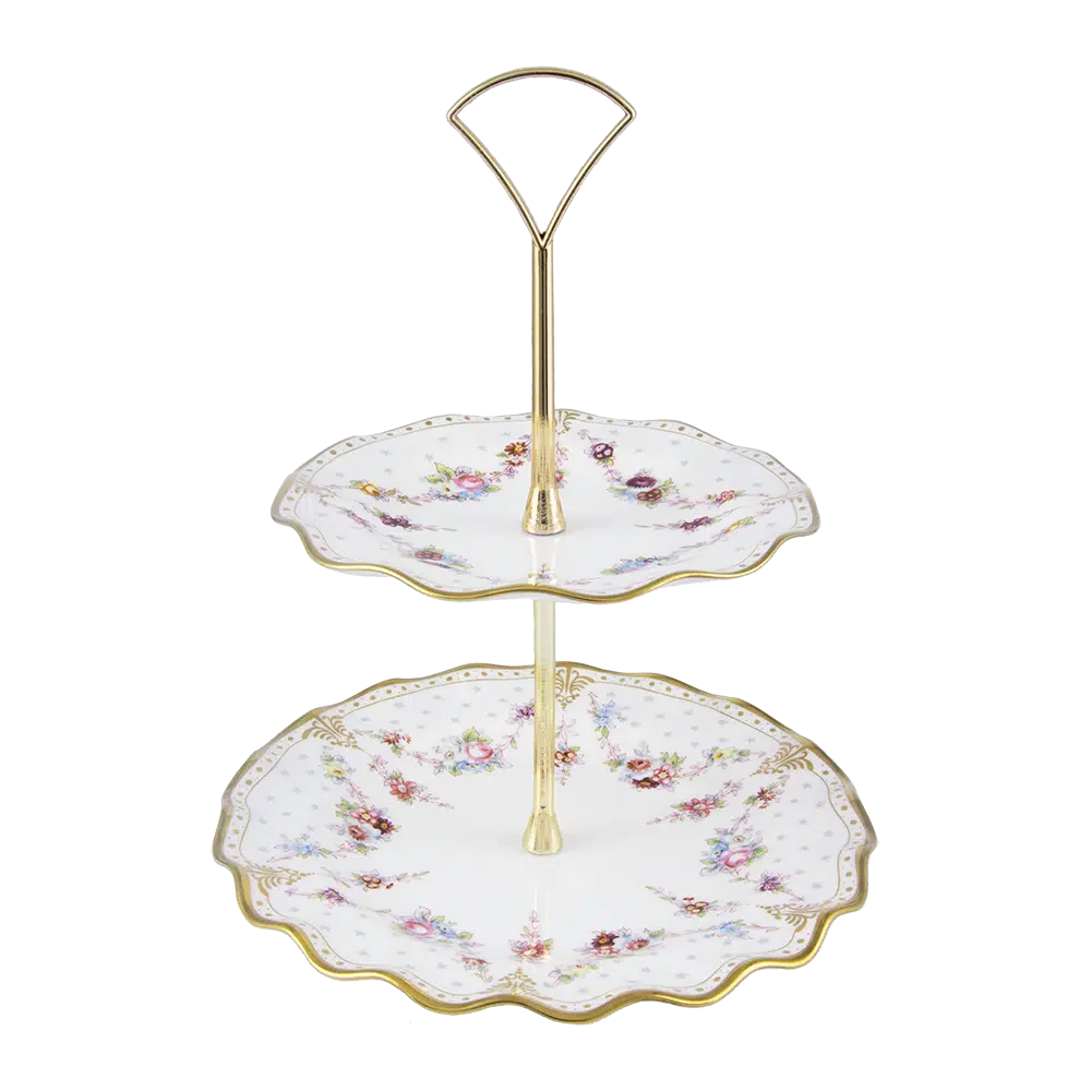ROYAL ANTOINETTE 2 TIER CAKE STAND