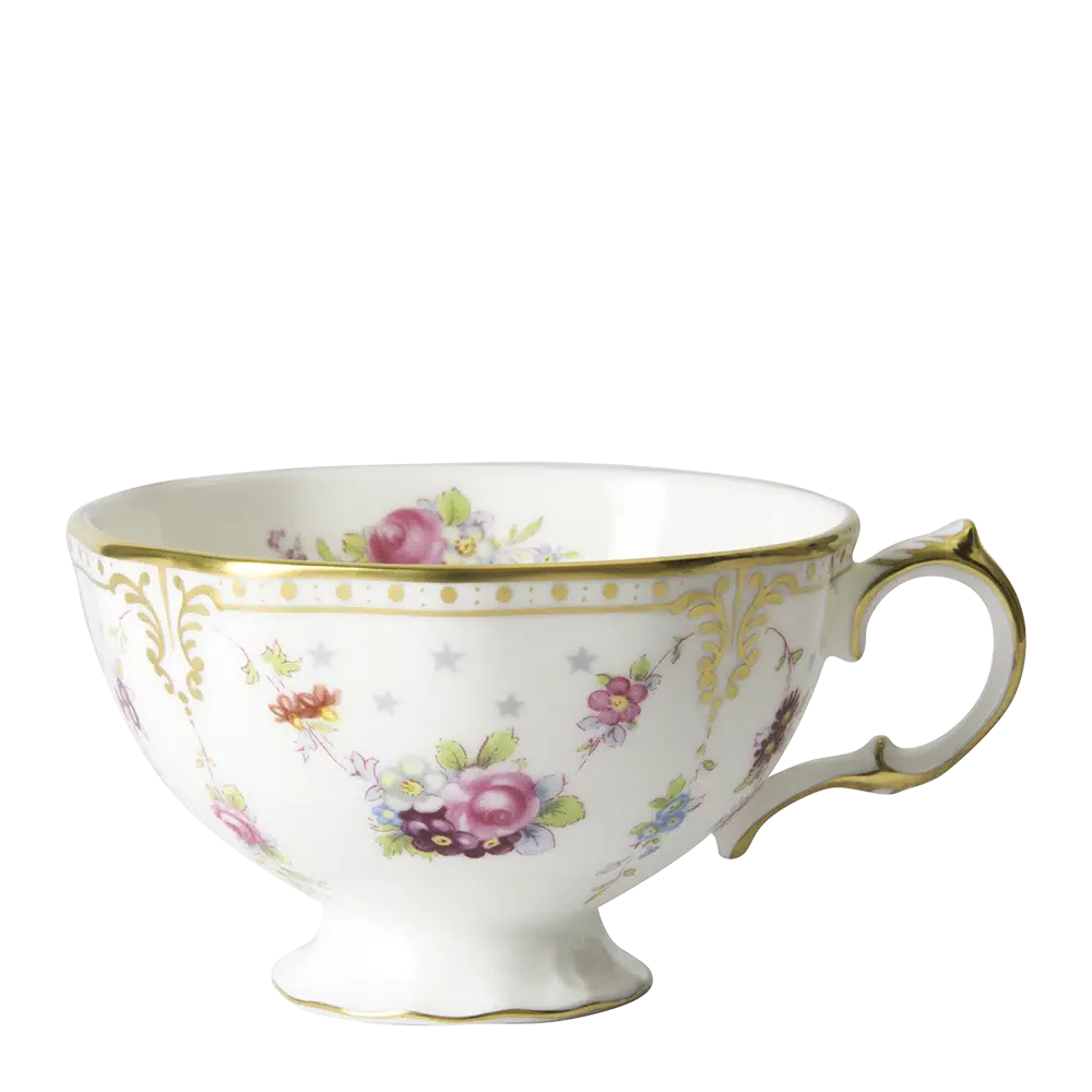 ROYAL ANTOINETTE TEA CUP & SAUCER