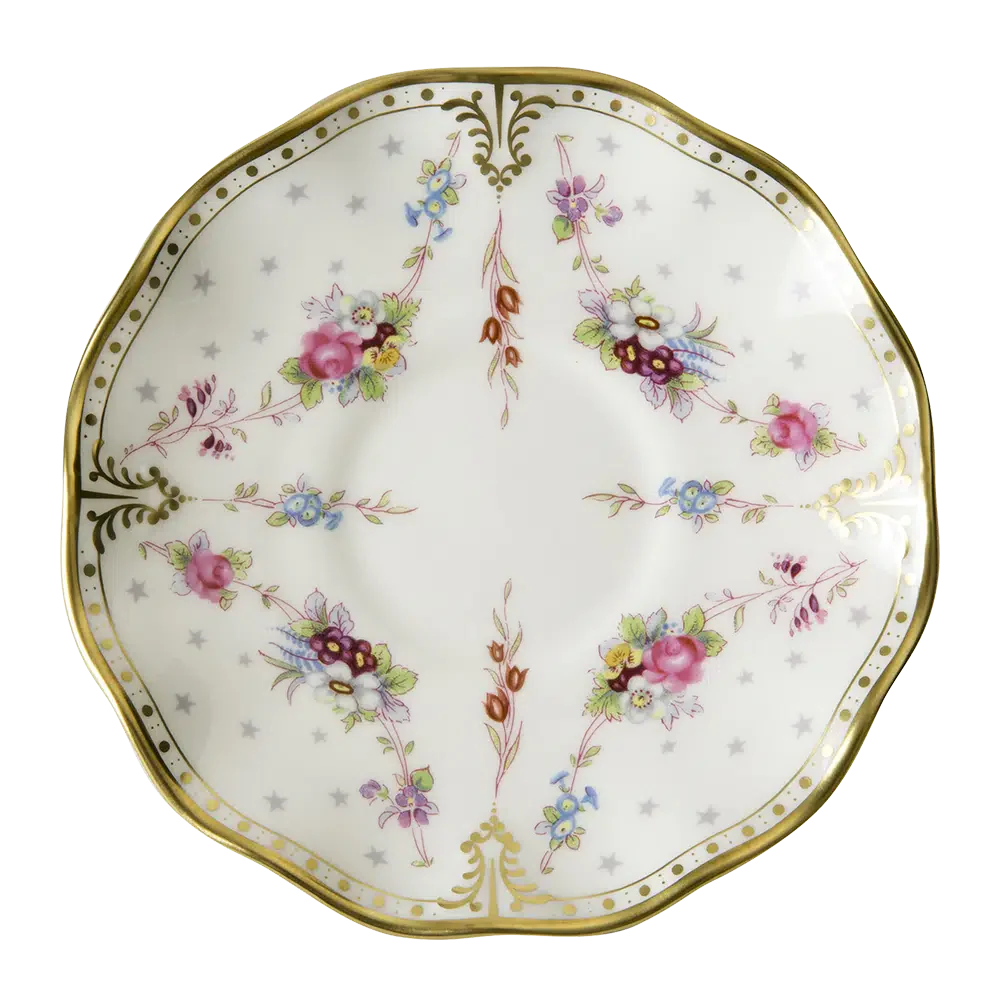 ROYAL ANTOINETTE TEA CUP & SAUCER