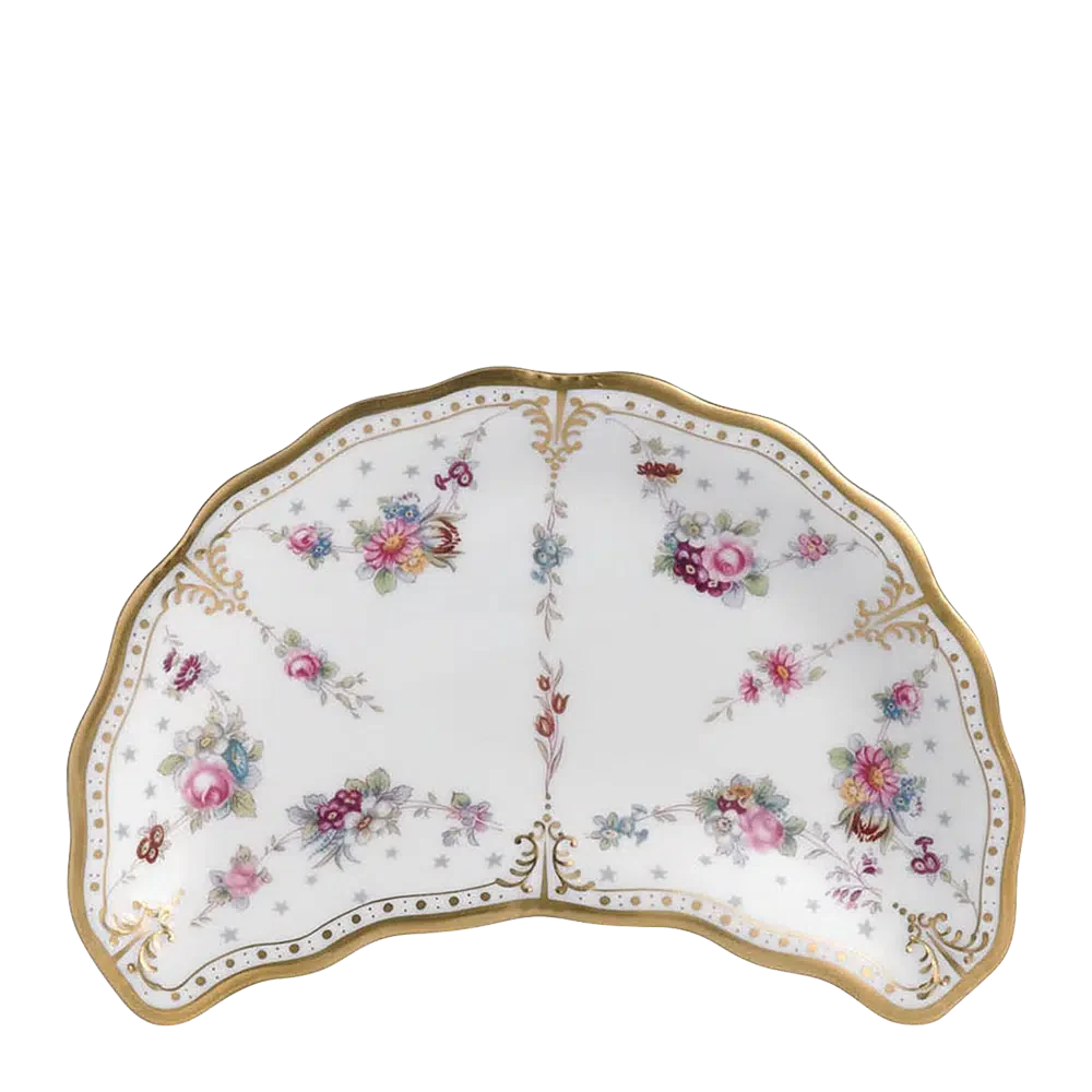 ROYAL ANTOINETTE CRESCENT SALAD PLATE