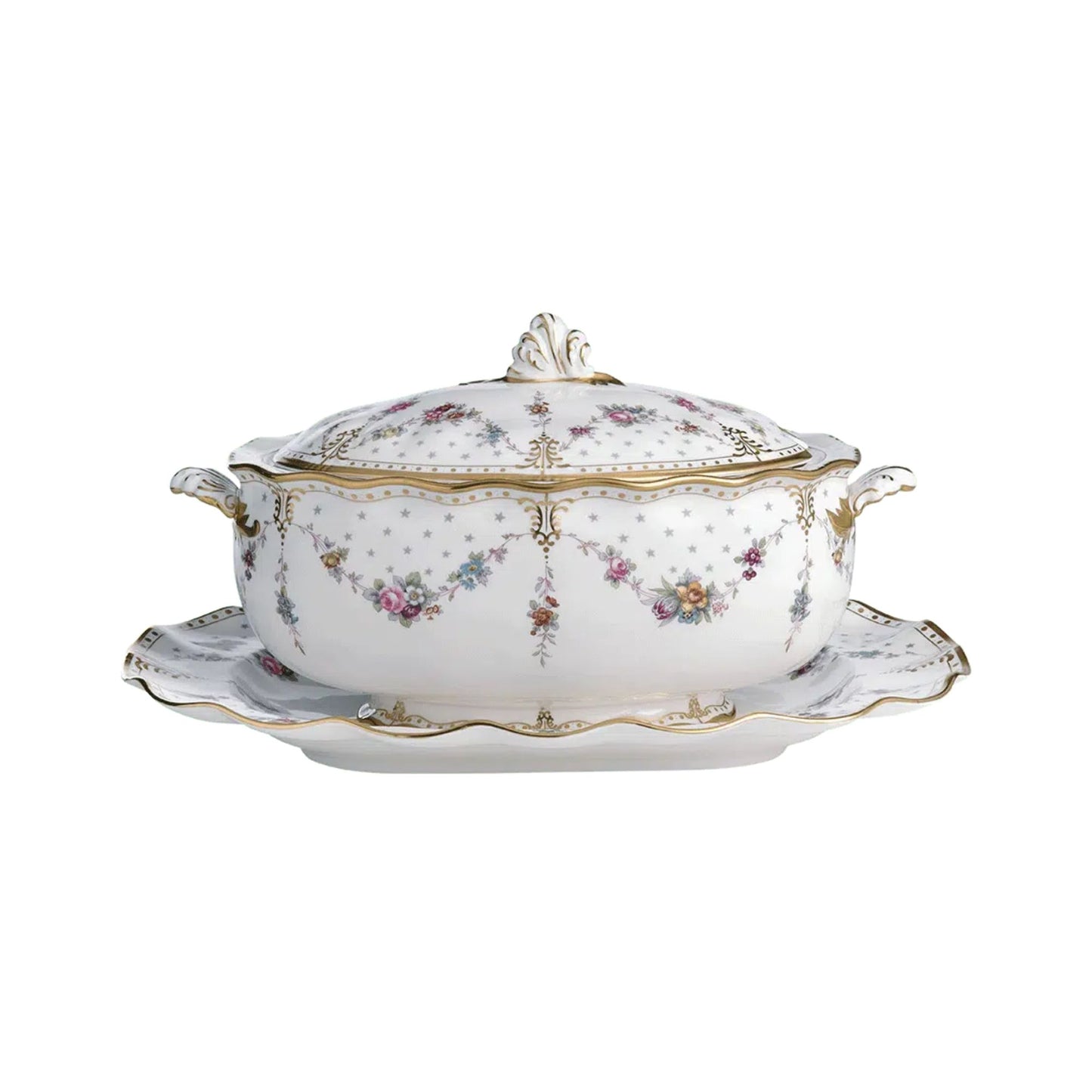 Royal Antoinette Soup Tureen & Stand