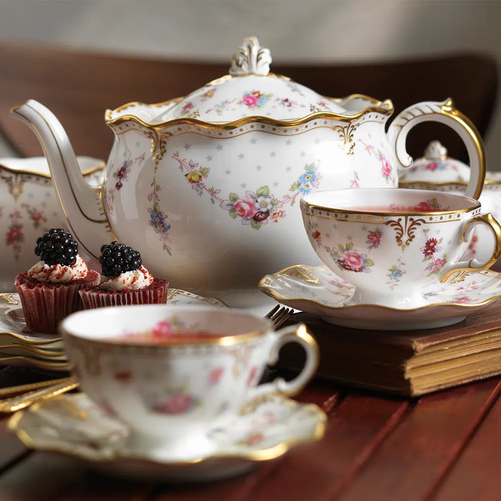 Royal Antoinette Tea Cup & Saucer