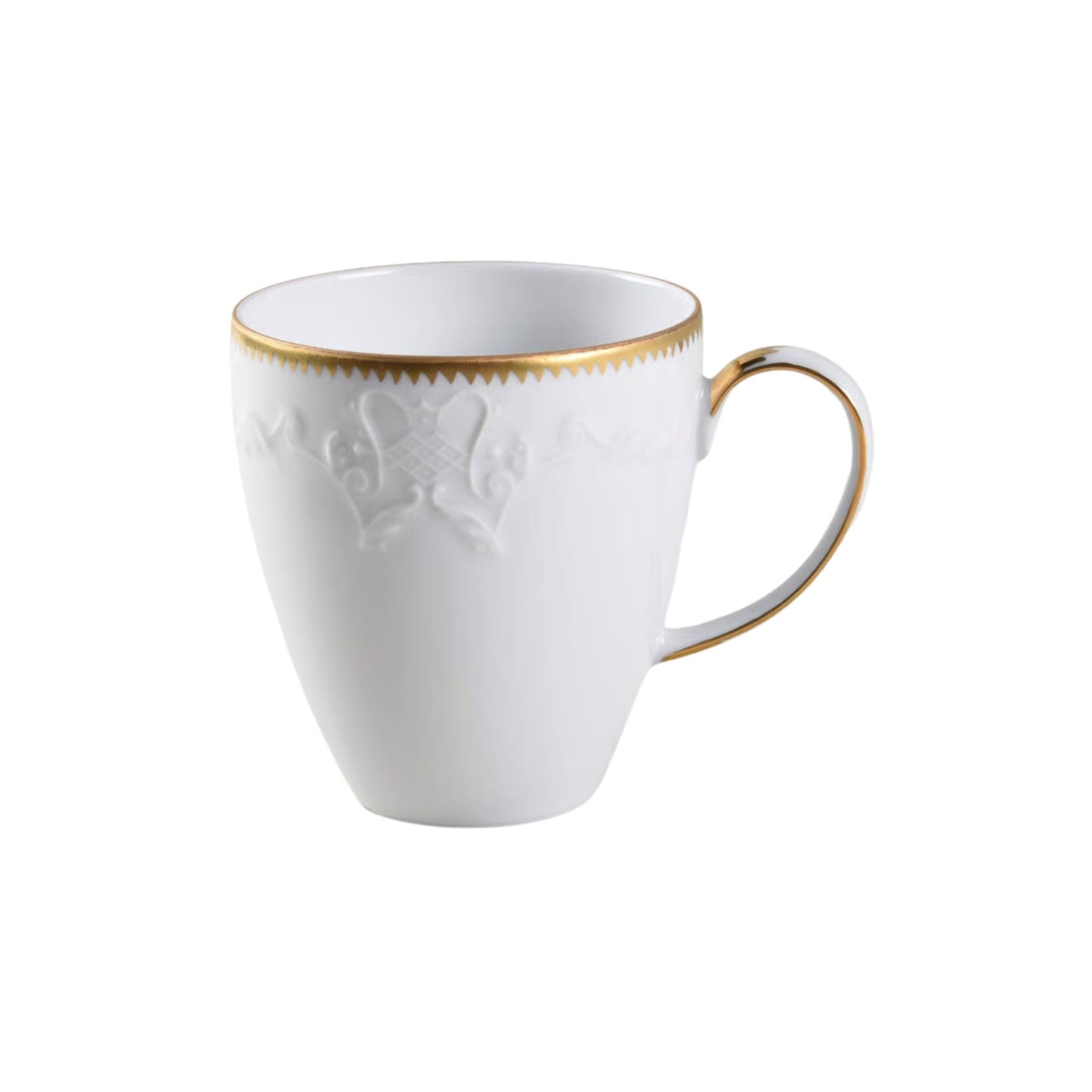 Simply Anna White & Gold Mug