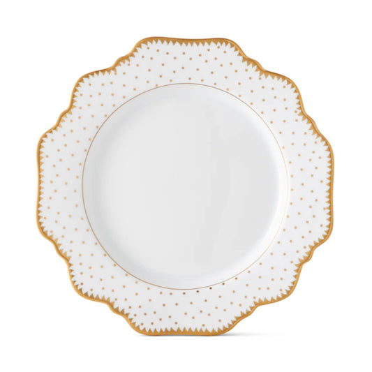 Antique Polka Dinner Plate