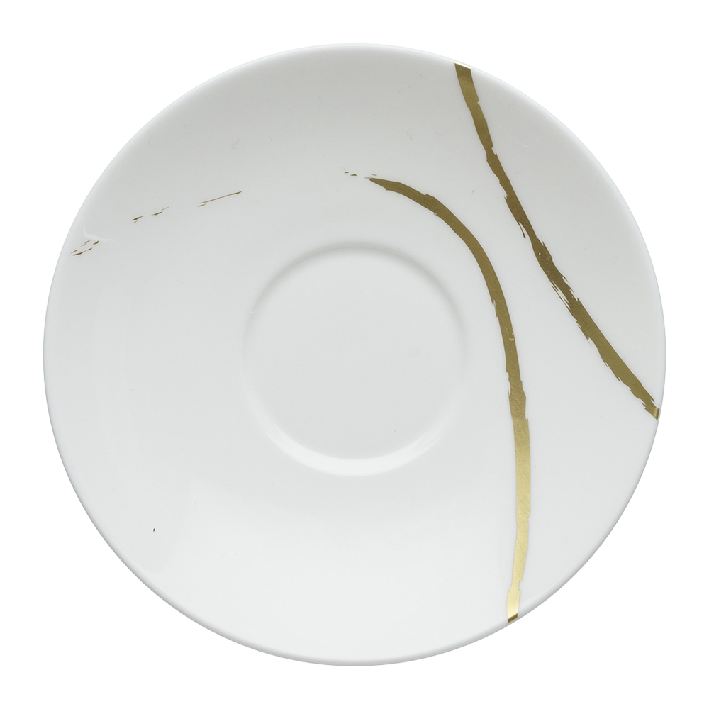 Sketch Chalk Tea Cup & Saucer