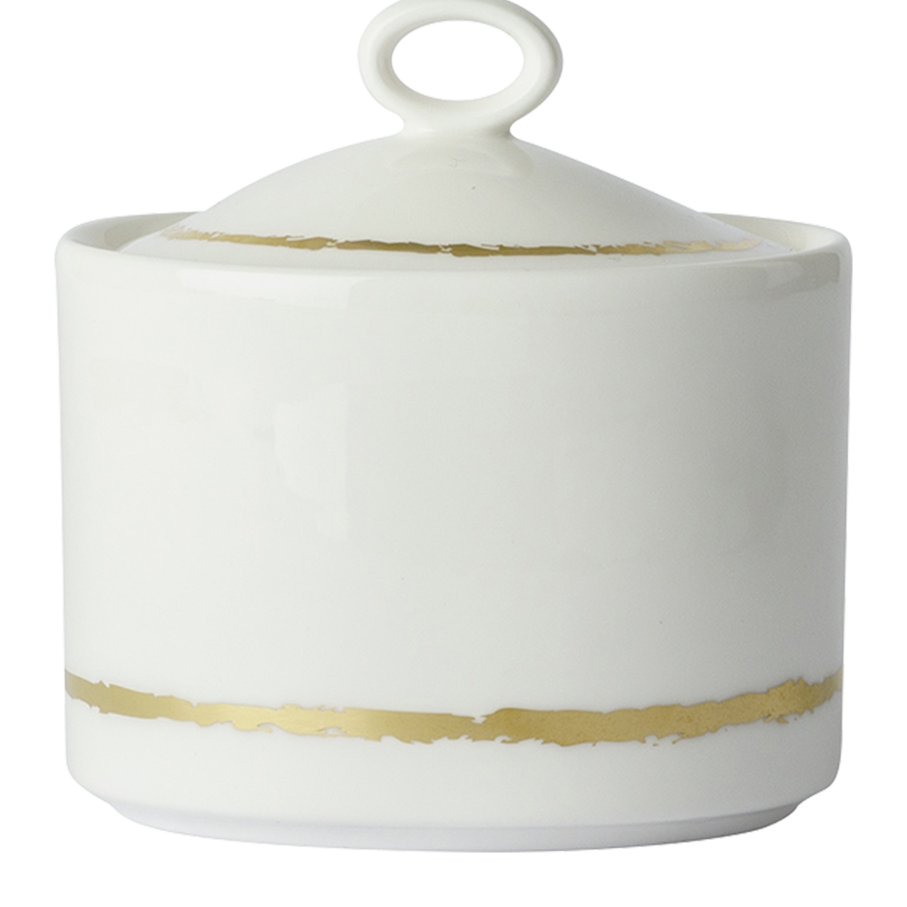 Sketch Chalk Covered Sugar Bowl