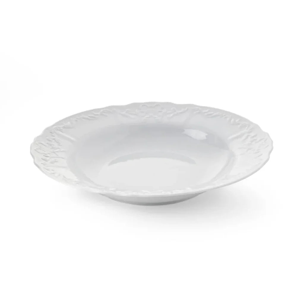 Simply Anna White Pasta Bowl