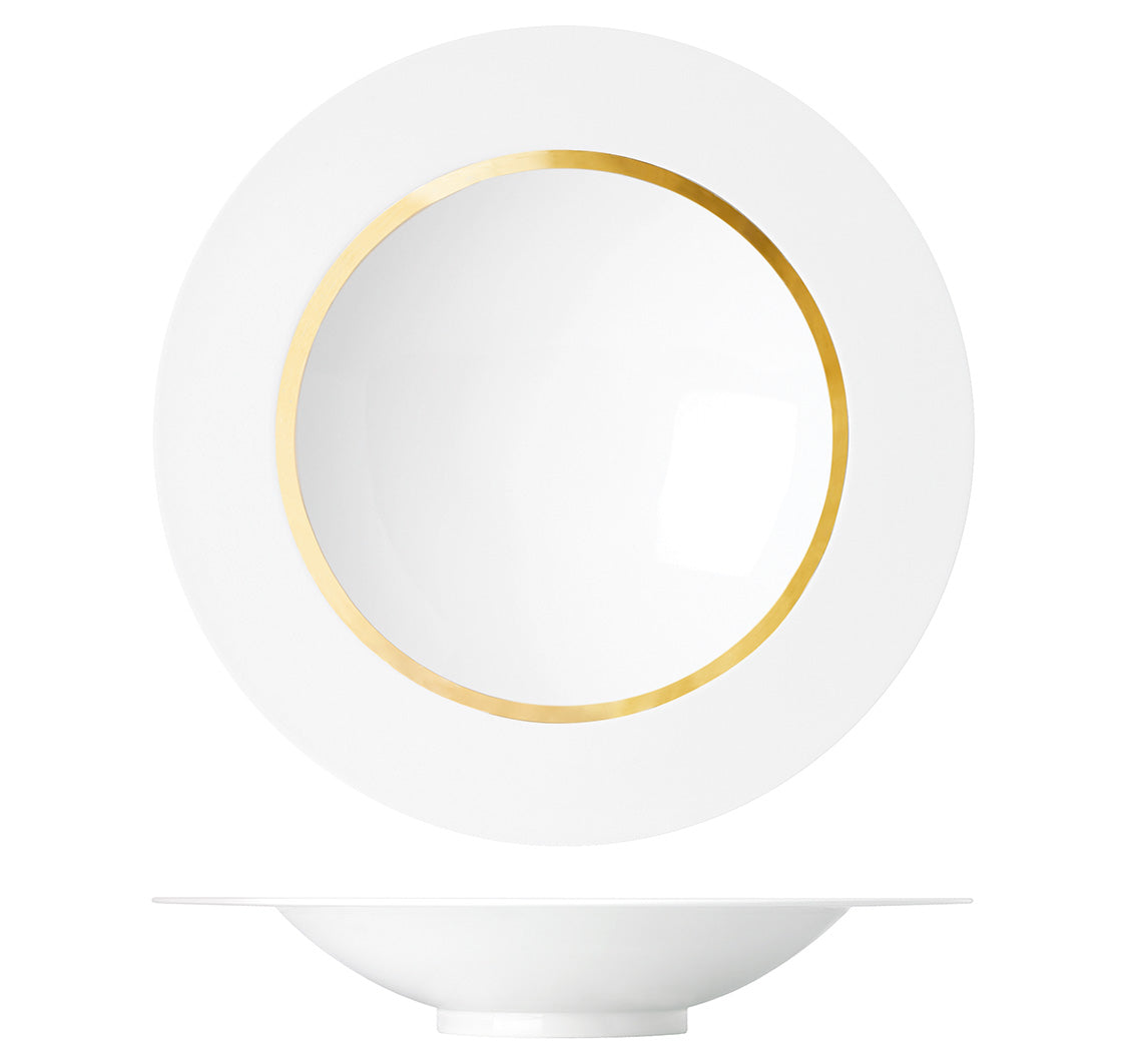 Treasure Gold Pasta Bowl, Cylindrical