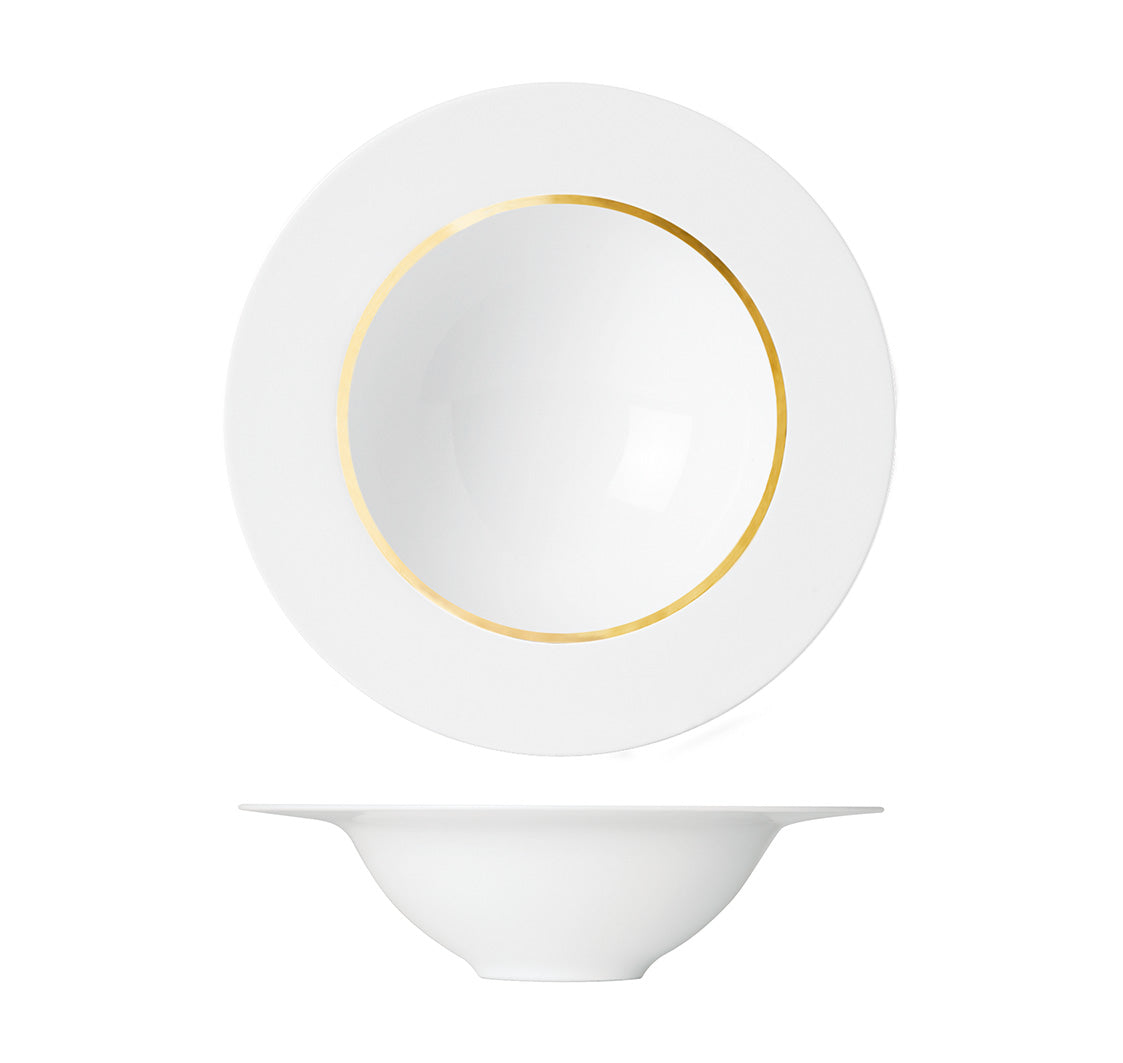 Treasure Gold Pasta Bowl, Cylindrical