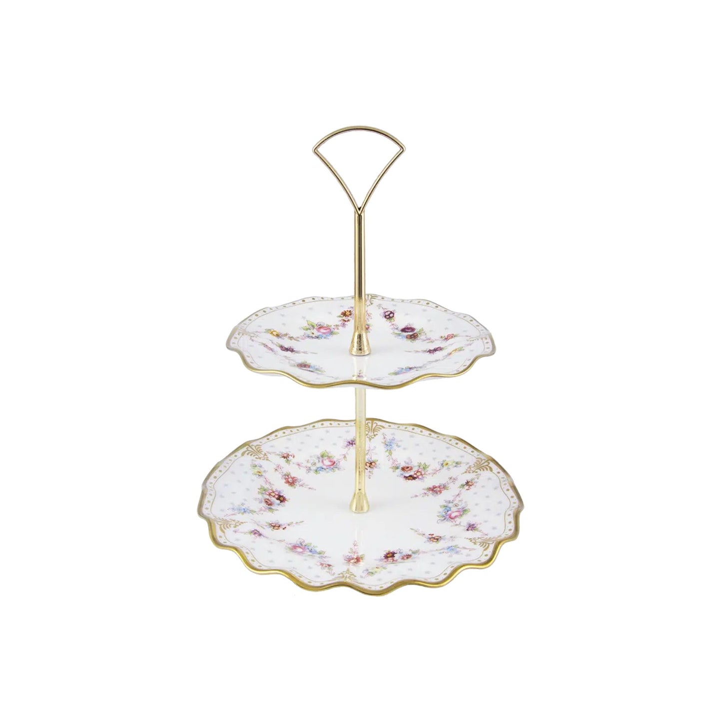 Royal Antoinette 2 Tier Cake Stand